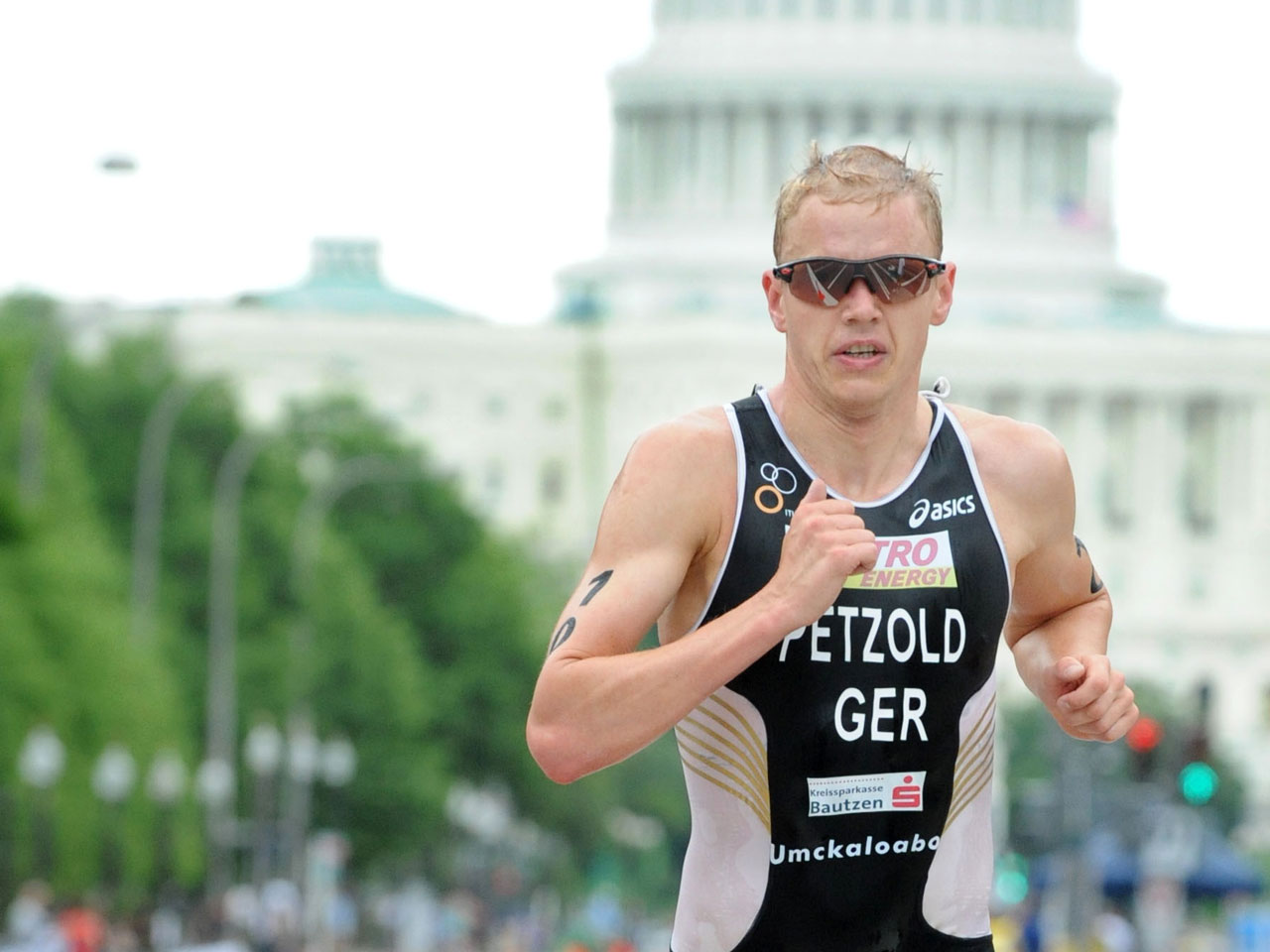 Maik Petzold beim Triathlon Weltcup in Washington, Foto: Delly Carr